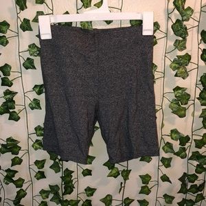 Forever 21 dart grey biker shorts